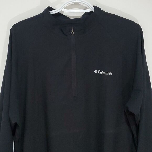 𝅺columbia medium black omni-wick light jacket - Picture 2 of 7